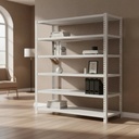 Behmont - IMP - Almacenamiento - Rack 200 x 200 x 60 inicial - 4 estantes - 200 kg por estante - Blanco (2)