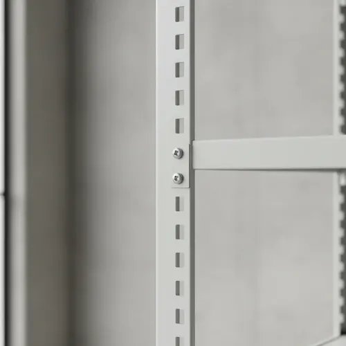 Behmont - IMP - Almacenamiento - Rack 200 x 200 x 60 inicial - 4 estantes - 200 kg por estante - Blanco (4)