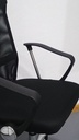 Behmont - IMP - Oficina - Silla de oficina Uppland - Tela mesh - Altura regulable - Negro (3)