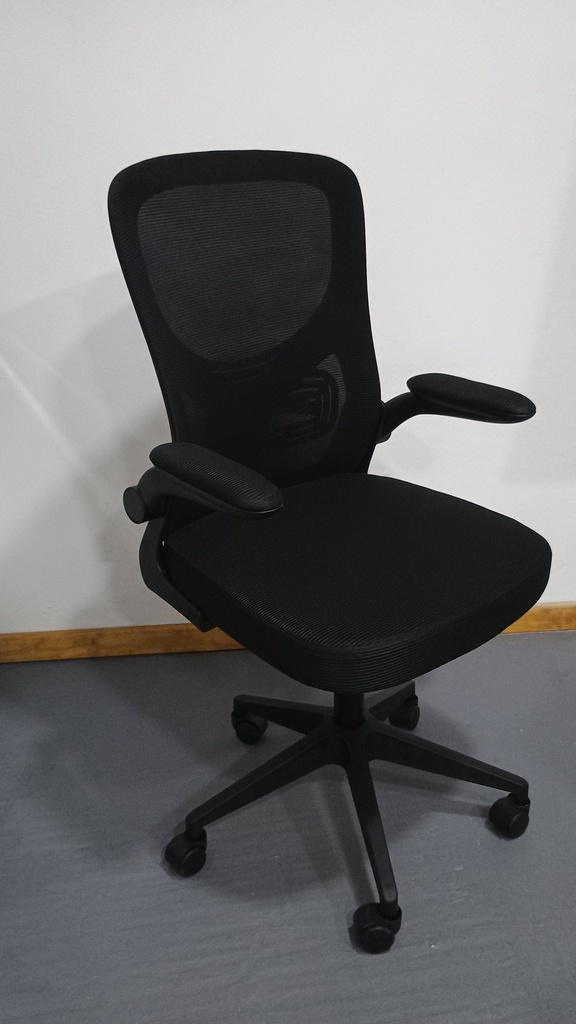 Behmont - IMP - Oficina - Silla de oficina Pankow - Tela mesh - Altura regulable - Negro (4)
