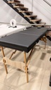 Behmont - IMP - Estetica - Camilla portatil plegable 180 x 60 x 50-78 - Negro (2)