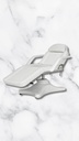 Behmont - IMP - Estetica - Camilla articulada hidraulica 182 x 62 x 55-75 - Soporta 150 kg - Blanco (2)