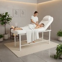 Behmotn - IMP - Estetica - Camilla fija 2 cuerpos 182 x 61 x 60 - Blanco (3)