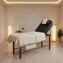 Behmotn - IMP - Estetica - Camilla fija 2 cuerpos 182 x 61 x 60 - Negro (3)