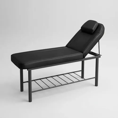 Behmotn - IMP - Estetica - Camilla fija 2 cuerpos 182 x 61 x 60 - Negro (5)