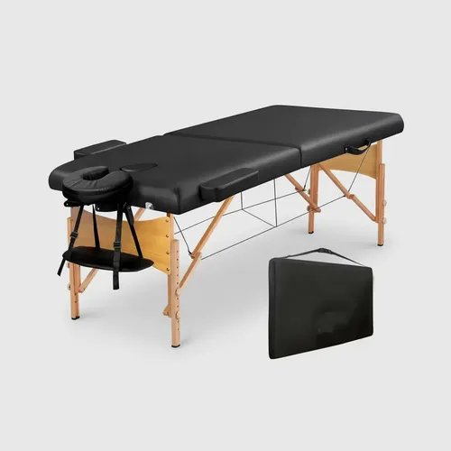 Behmont - IMP - Estetica - Camilla portatil plegable 185 x 60 x 60 - Soporta 150 kg - Negro (3)