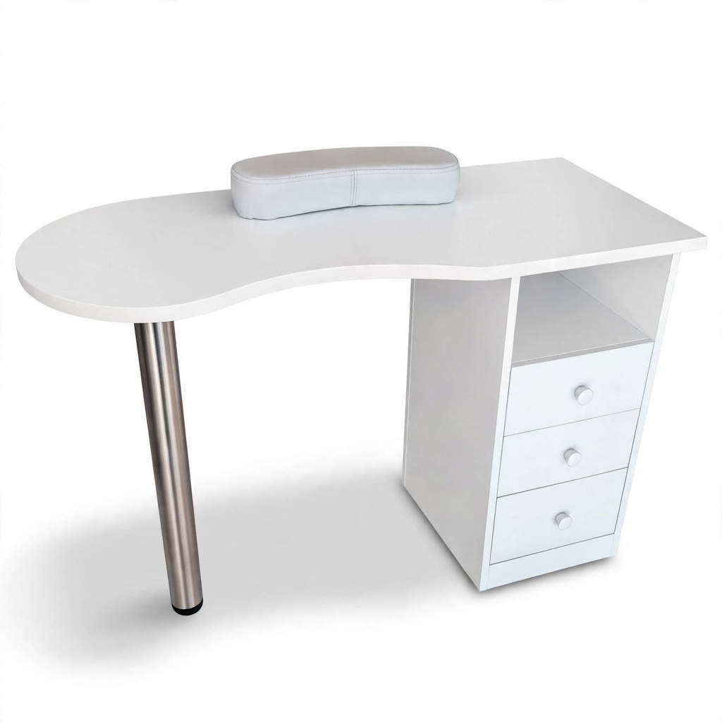Behmont - IMP - Estetica - Mesa para manicura - Melamina - Blanco (2)