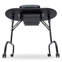 Behmont - IMP - Estetica - Mesa de manicura portatil plegable - 91.5 x 76 - Negro (2)