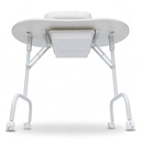 Behmont - IMP - Estetica - Mesa de manicura portatil plegable - 91.5 x 76 - Blanco (2)