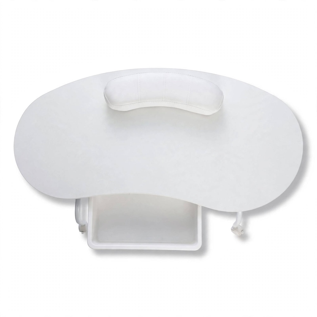 Behmont - IMP - Estetica - Mesa de manicura portatil plegable - 91.5 x 76 - Blanco (3)