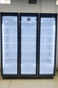Behmont - IMP - Refrigeracion - Exhibidora vertical 1440 L Full Glass - 3 puertas - Marco aluminio - 5 estantes - Negro (7)