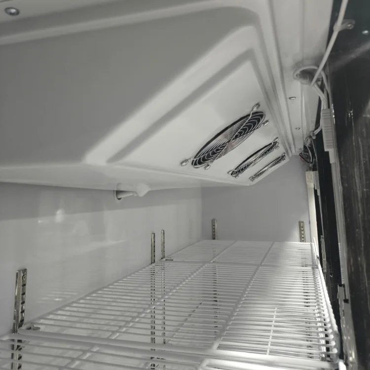 Behmont - IMP - Refrigeracion - Exhibidora vertical 910 L Full Glass - 2 puertas - Marco aluminio - 5 estantes - Negro (3)