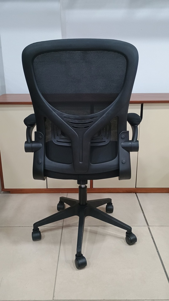 Behmont - IMP - Oficina - Silla de oficina Pankow - Tela mesh - Altura regulable - Negro (13)