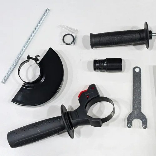 Behmont - IMP - Herramientas - Kit Atornillador, Taladro Percutor y Amoladora Inalambricos - C/2 baterias de 1500 mAh (6)