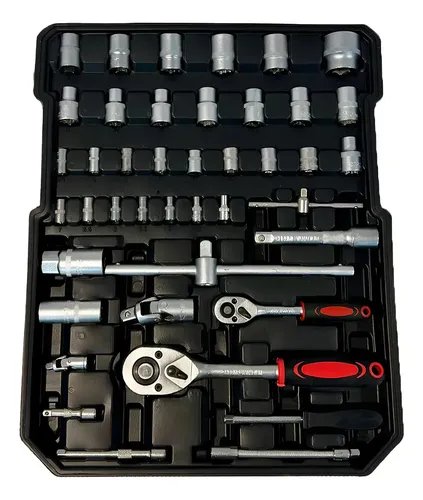 Kanji - Kit de herramientas 499 piezas - Con valija y atornillador eléctrico (6)