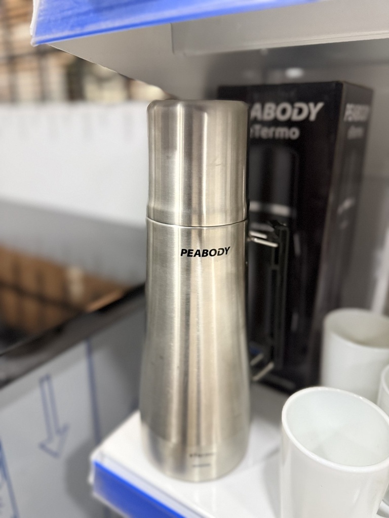 Peabody - Termo electrico 1 L 700 W - Incluye bombilla - Acero inox. (2)