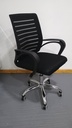Behmont - IMP - Oficina - Silla de oficina Gotland - Tela mesh - Altura regulable - Negro (6)