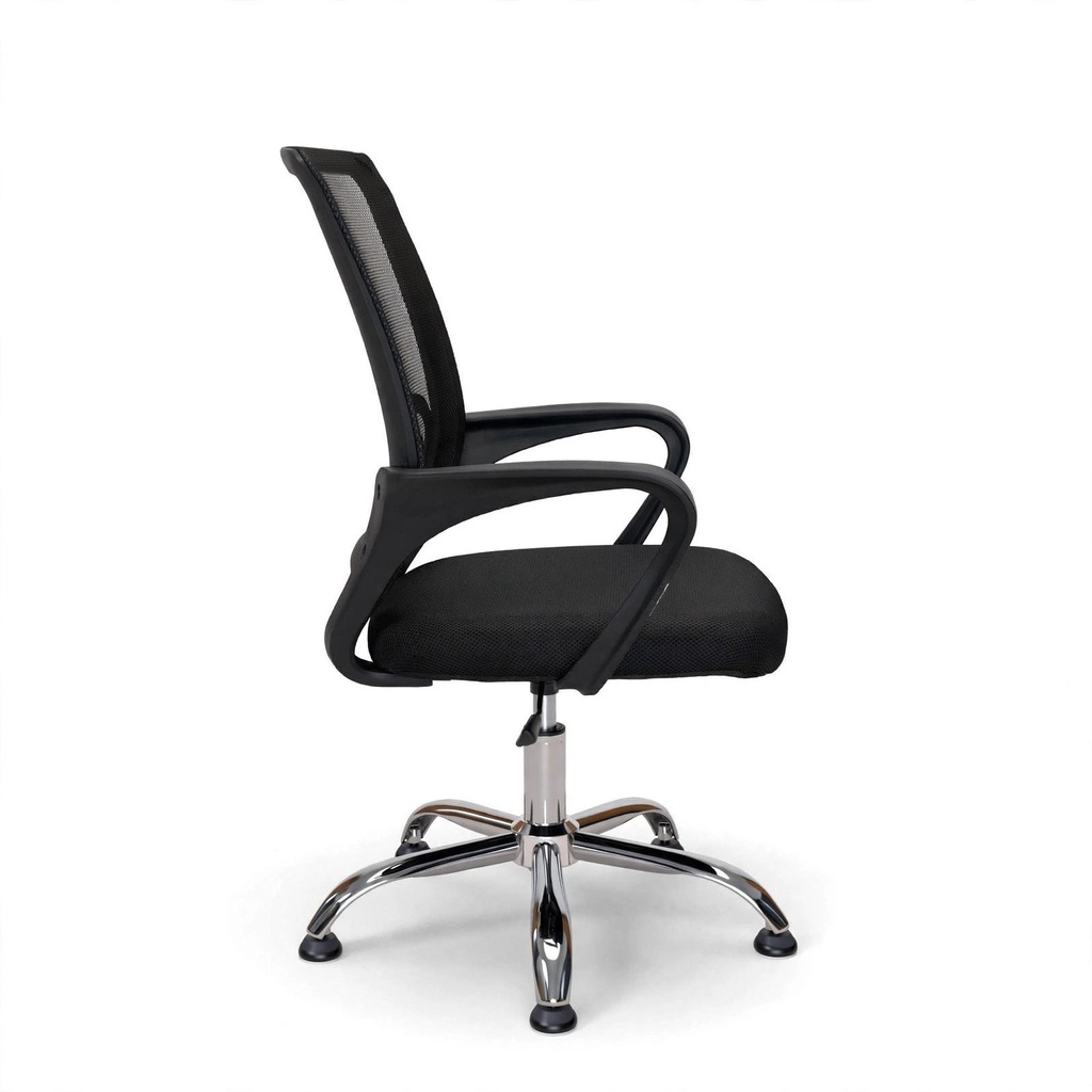 Behmont - IMP - Oficina - Silla de oficina Dalarna - Tela mesh - Altura regulable - Negro (2)