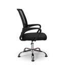 Behmont - IMP - Oficina - Silla de oficina Dalarna - Tela mesh - Altura regulable - Negro (2)
