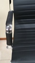 Behmont - IMP - Oficina - Silla de oficina Halland - Cuero - Altura regulable - Negro (3)