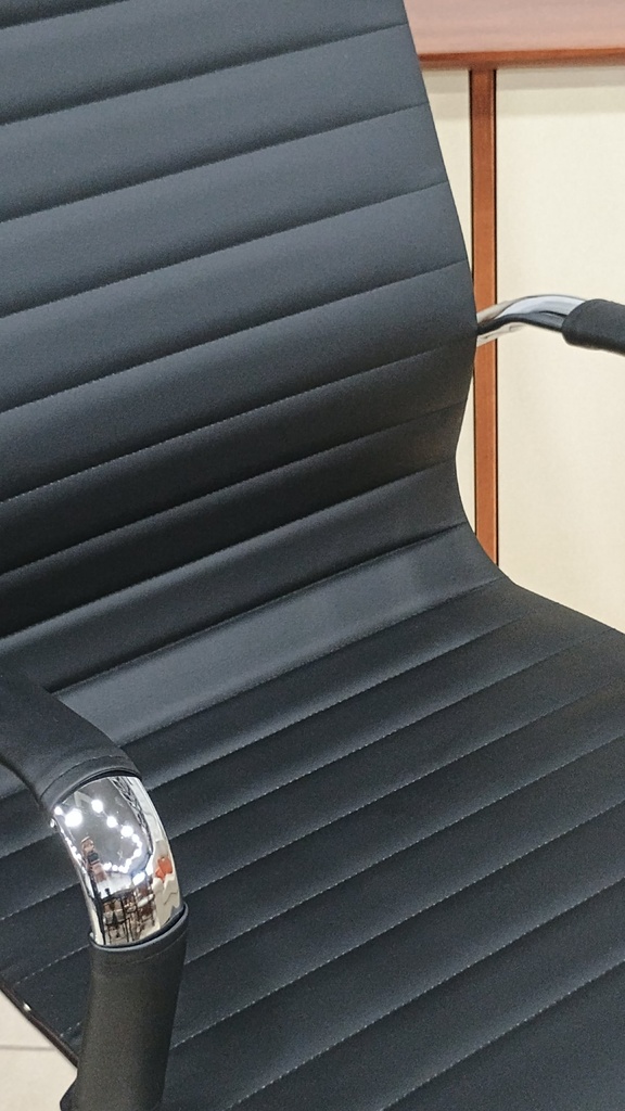 Behmont - IMP - Oficina - Silla de oficina Halland - Cuero - Altura regulable - Negro (5)