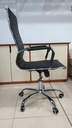 Behmont - IMP - Oficina - Silla de oficina Halland - Cuero - Altura regulable - Negro (7)