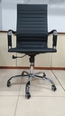 Behmont - IMP - Oficina - Silla de oficina Halland - Cuero - Altura regulable - Negro (9)