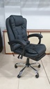 Behmont - IMP - Oficina - Sillon de oficina Mitte - Cuero - Altura regulable - Reclinable - C/apoya pies y masajeador - Negro (2)