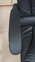 Behmont - IMP - Oficina - Sillon de oficina Mitte - Cuero - Altura regulable - Reclinable - C/apoya pies y masajeador - Negro (4)