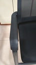 Behmont - IMP - Oficina - Silla fija apilable Narke - Tela mesh - Negro (8)