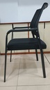 Behmont - IMP - Oficina - Silla fija apilable Narke - Tela mesh - Negro (9)