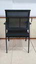 Behmont - IMP - Oficina - Silla fija apilable Narke - Tela mesh - Negro (11)