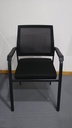 Behmont - IMP - Oficina - Silla fija apilable Narke - Tela mesh - Negro (12)