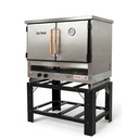 Sol Real - Horno pastelero 24 moldes - Revestido de tejuelas refractarias - 4 rejillas - Dispositivo humectador (2)