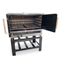 Sol Real - Horno pastelero 24 moldes - Revestido de tejuelas refractarias - 4 rejillas - Dispositivo humectador (3)