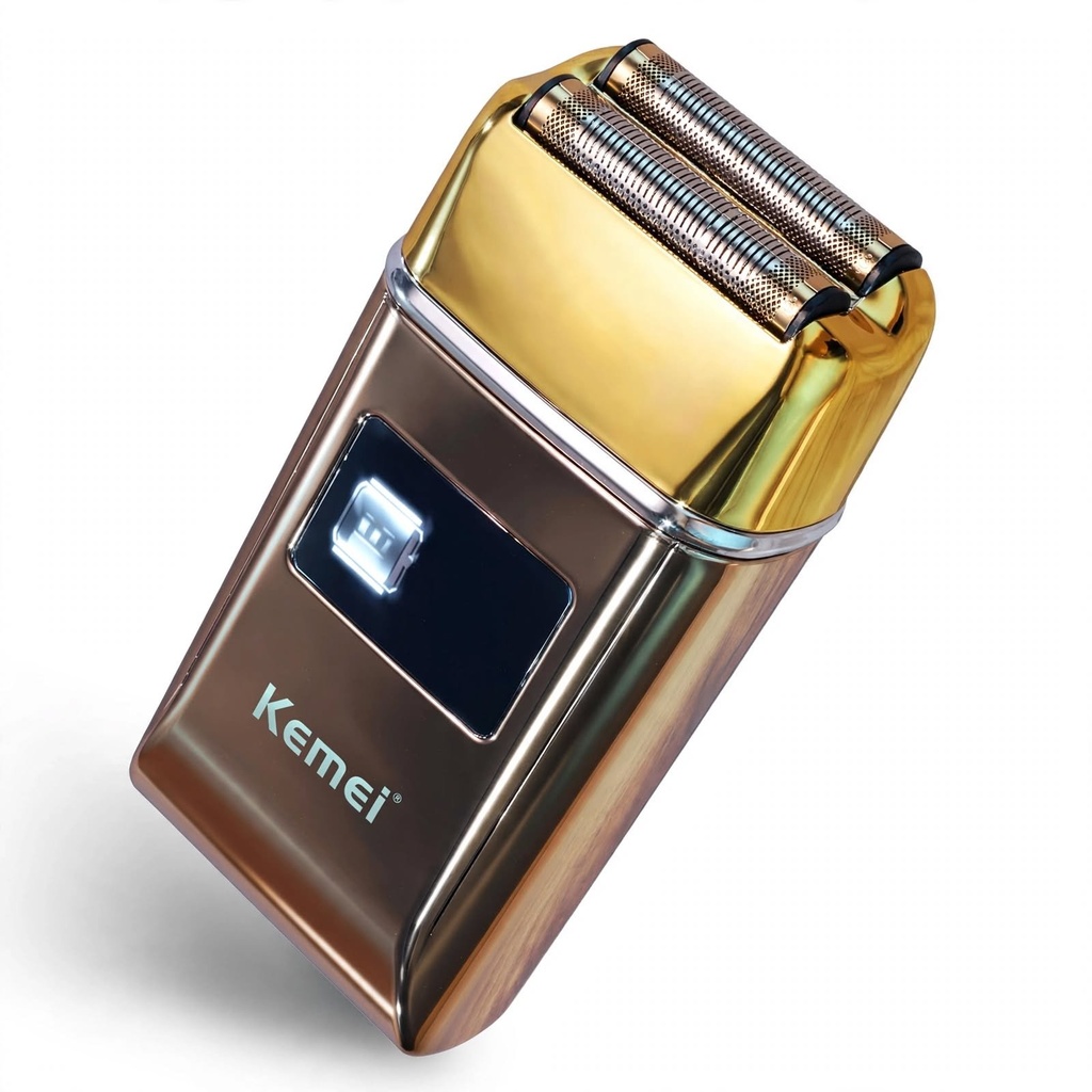 Behmont - IMP - Kemei - Shaver inalambrico - Con trimmer - Cepillo de limpieza (2)