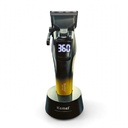 Behmont - IMP - Kemei - Clipper inalambrico - 10 posiciones - 1.5 a 24 mm - Lubricante, cepillo de limpieza y base de carga (2)