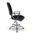 Behmont - IMP - Peluqueria - Silla de peluqueria fija Orebro - Negro (2)