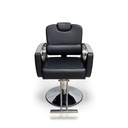 Behmont - IMP - Peluqueria - Sillon peluquero hidraulico reclinable Pulse - C/reposapies - Negro (3)