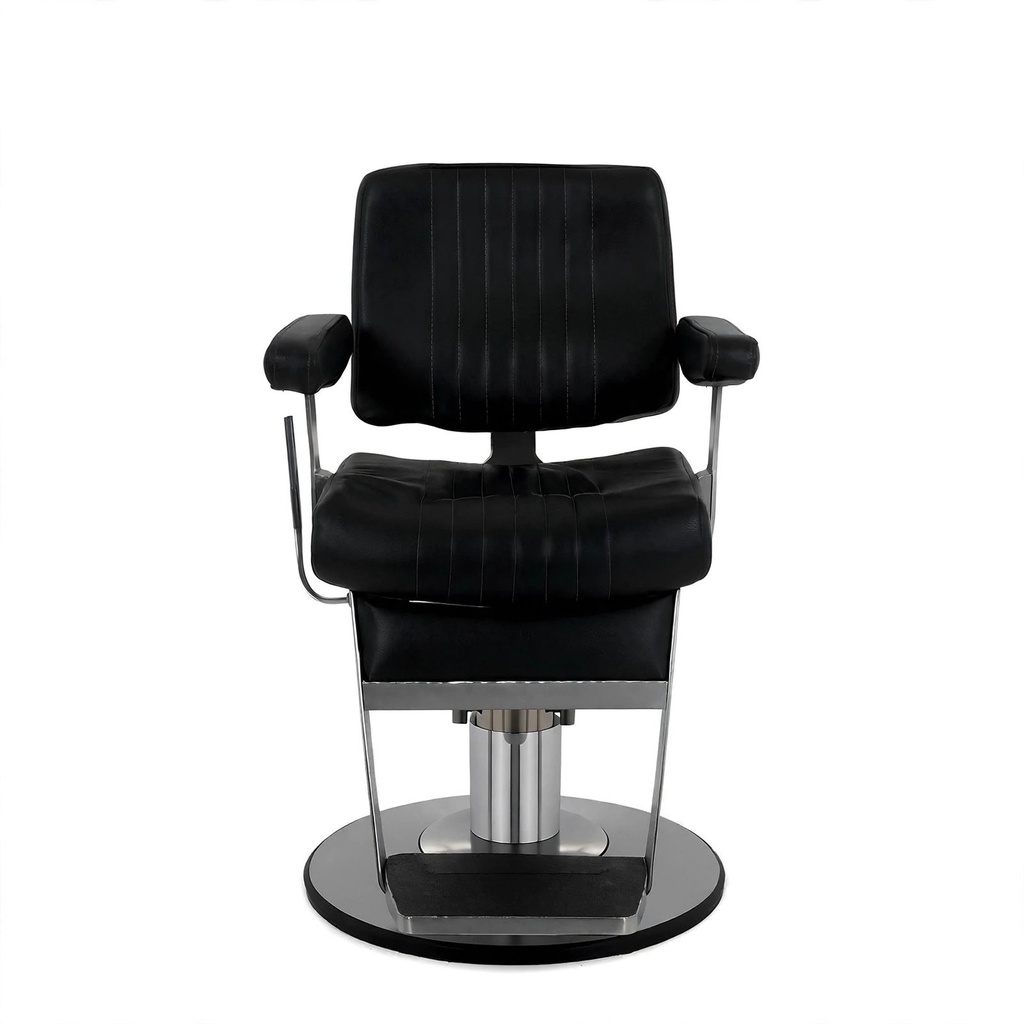 Behmont - IMP - Peluqueria - Sillon barbero hidraulico Apex - C/reposapies - Negro (2)