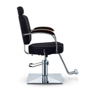 Behmont - IMP - Peluqueria - Sillon barbero hidraulico reclinable Elite - C/apoyacabeza y reposapies - Negro (2)