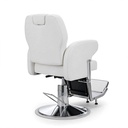 Behmont - IMP - Peluqueria - Sillon barbero hidraulico reclinable Helix - C/reposapies - Blanco (3)