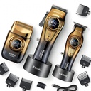 Behmont - IMP - Kemei - Kit clipper + trimmer + shaver inalambrico - Regulador RPM - Lubricante, cepillo de limpieza y base de carga (3)