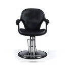 Behmont - IMP - Peluqueria - Sillon peluquero hidraulico Exclusive - C/reposapies - Negro (2)