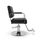 Behmont - IMP - Peluqueria - Sillon peluquero hidraulico Nexus - C/reposapies - Cromado - Negro (3)