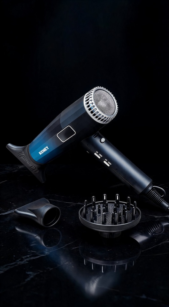 Behmont - IMP - Kemei - Secador de pelo 2000 W - Con difusor (5)