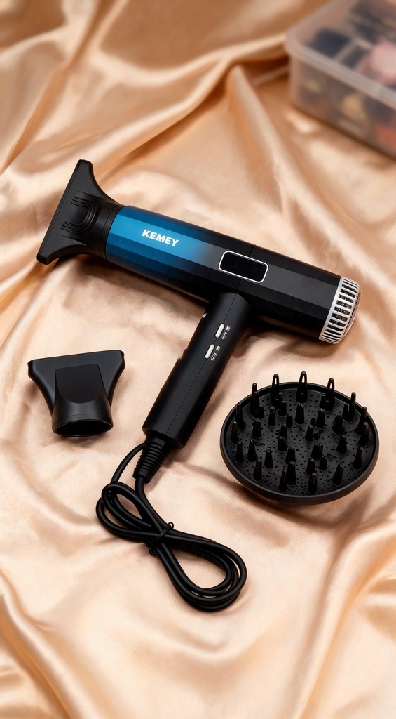 Behmont - IMP - Kemei - Secador de pelo 2000 W - Con difusor (8)