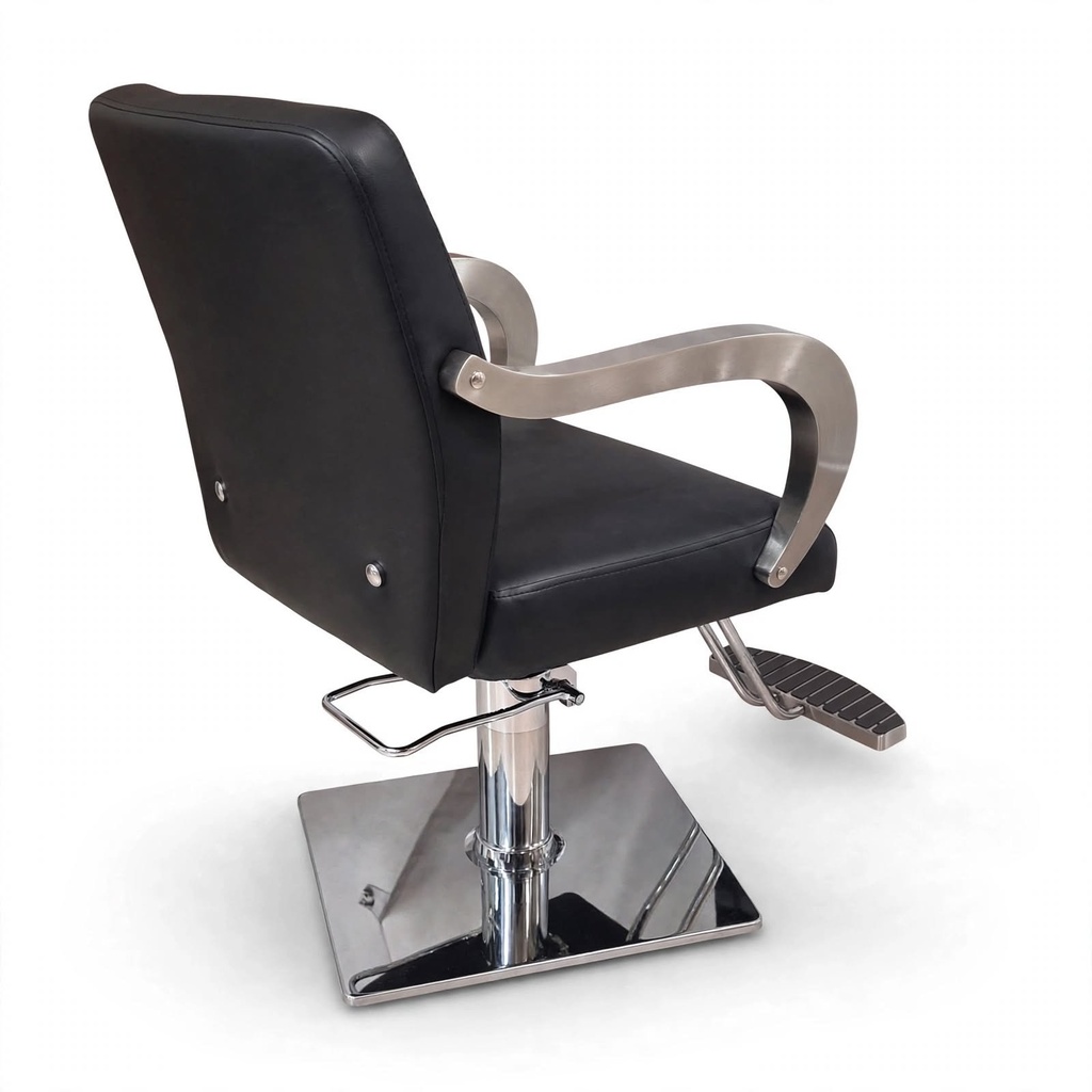 Behmont - IMP - Peluqueria - Sillon peluquero hidraulico Prime - C/reposapies - Blanco (3)