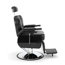 Behmont - IMP - Peluqueria - Sillon barbero hidraulico reclinable Volta - C/apoyacabeza y reposapies - Negro (2)