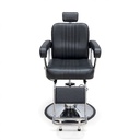 Behmont - IMP - Peluqueria - Sillon barbero hidraulico reclinable Omega - C/apoyacabeza y reposapies - Negro (3)